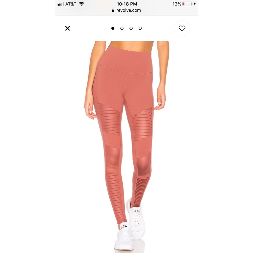 SOLD Alo Yoga High-Waist Moto Legging
